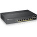 Коммутатор Zyxel GS1920-8HPV2-EU0101F (L2) 8x1Гбит/с 2xКомбо(1000BASE-T/SFP) 8PoE+ 130W управляемый