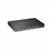 Коммутатор Zyxel GS192024HPV2-EU0101F (L2) 24x1Гбит/с 4xКомбо(1000BASE-T/SFP) 24PoE+ 375W управляемый