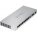 Коммутатор Zyxel XGS1010-12-ZZ0102F (L2) 8x1Гбит/с 2x2.5Гбит/с 2SFP+ неуправляемый