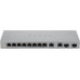 Коммутатор Zyxel XGS1010-12-ZZ0102F (L2) 8x1Гбит/с 2x2.5Гбит/с 2SFP+ неуправляемый