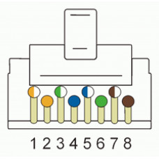 Коннектор Lanmaster (TWT-PL45/S-8P8C-6T) FTP кат.6 RJ45 прозрачный (упак.:100шт)