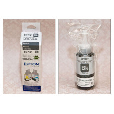 Контейнер с чернилами (с клапаном) Epson L800 T6731/C13T67314A Black (100мл) dye