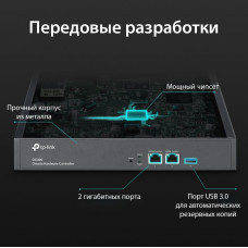 Контроллер TP-Link Omada OC300 10/100/1000BASE-TX черный