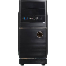 Корпус Accord ACC-B301 черный без БП ATX 3x120mm 2xUSB2.0 2xUSB3.0 audio