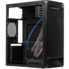 Корпус Accord E-01 черный без БП ATX 1x80mm 1x92mm 2x120mm 2xUSB2.0 1xUSB3.0 audio