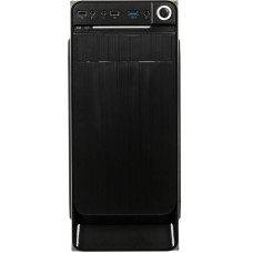 Корпус Accord E-01 черный без БП ATX 1x80mm 1x92mm 2x120mm 2xUSB2.0 1xUSB3.0 audio