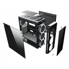 Корпус Accord JP-X черный без БП ATX 6x120mm 2xUSB2.0 1xUSB3.0 audio bott PSU