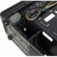 Корпус Accord JP-X черный без БП ATX 6x120mm 2xUSB2.0 1xUSB3.0 audio bott PSU