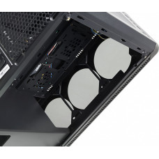Корпус Accord JP-X черный без БП ATX 6x120mm 2xUSB2.0 1xUSB3.0 audio bott PSU