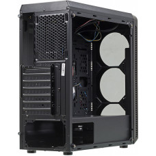 Корпус Accord JP-X черный без БП ATX 6x120mm 2xUSB2.0 1xUSB3.0 audio bott PSU