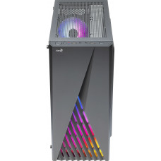 Корпус Aerocool DELTA черный без БП ATX 7x120mm 2xUSB2.0 1xUSB3.0 audio bott PSU