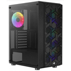 Корпус Aerocool Hive-G-BK-v2 черный без БП ATX 4x120mm 1xUSB2.0 2xUSB3.0 audio bott PSU