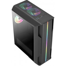 Корпус Aerocool Splinter Duo-G-BK-v1 черный без БП ATX 5x120mm 2x140mm 2xUSB3.0 audio bott PSU
