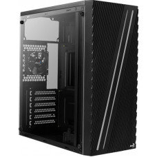 Корпус Aerocool Streak-A-BK-v1 черный без БП ATX 1x80mm 2xUSB2.0 1xUSB3.0 audio
