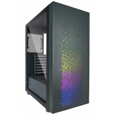 Корпус Azza Celesta F черный без БП ATX 5x120mm 5x140mm 2xUSB2.0 1xUSB3.0 audio bott PSU