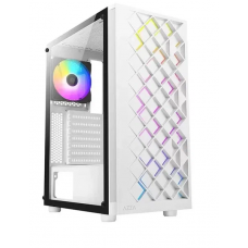Корпус Azza Spectra белый без БП ATX 7x120mm 2x140mm 2xUSB2.0 1xUSB3.0 audio bott PSU