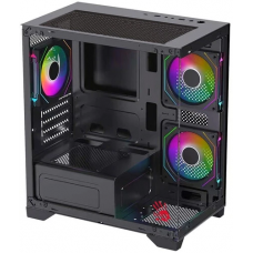 Корпус Bloody BD-CC103F черный без БП mATX 7x120mm 1xUSB2.0 1xUSB3.0 audio bott PSU