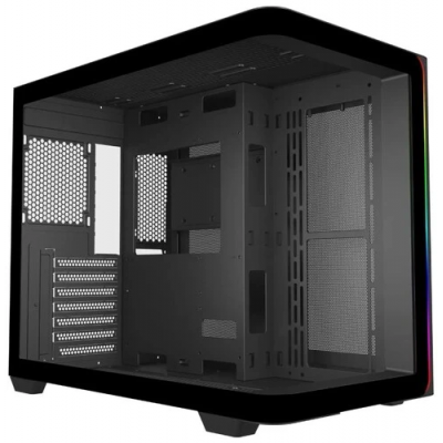 Корпус Bloody BD-CC113 черный без БП ATX 10x120mm 2xUSB3.0 audio bott PSU