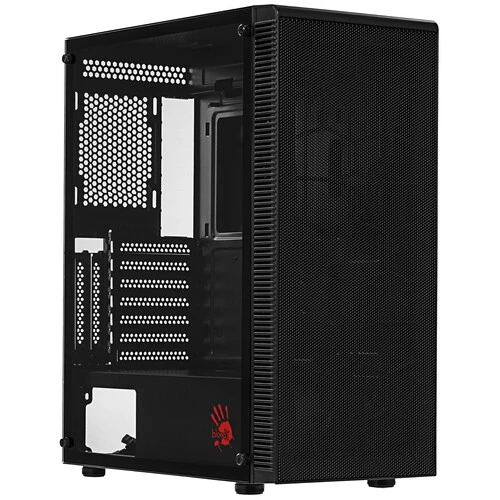 Корпус Bloody BD-CC115 черный без БП ATX 8x120mm 1xUSB2.0 1xUSB3.0 audio bott PSU