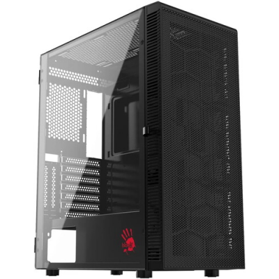 Корпус Bloody BD-CC116 черный без БП ATX 8x120mm 1xUSB2.0 1xUSB3.0 audio bott PSU