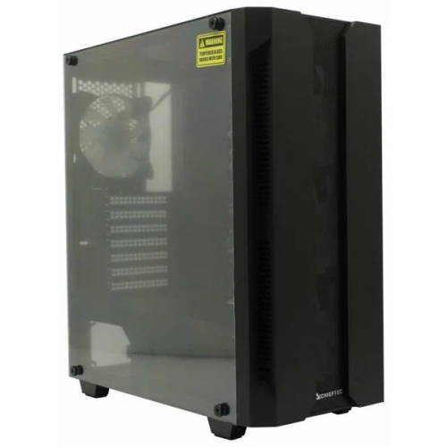 Корпус Chieftec Hunter черный без БП ATX 4x120mm 4x140mm 2xUSB3.1 audio bott PSU