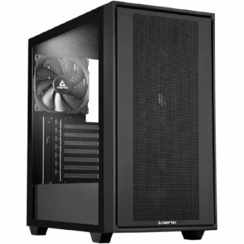 Корпус Chieftec Night Hunter черный без БП E-ATX 11x120mm 3x140mm 1xUSB3.1 audio bott PSU