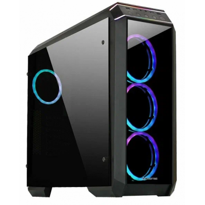 Корпус Chieftec Stallion II черный без БП ATX 2x120mm 2x140mm 1x180mm 1xUSB2.0 audio bott PSU