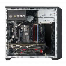 Корпус Cooler Master MasterBox Lite 3 черный без БП mATX 3x120mm 2xUSB3.0 audio