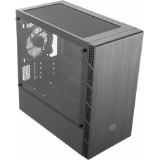 Корпус Cooler Master MasterBox MB400L w/o ODD черный без БП mATX 4x120mm 3x140mm 2xUSB3.0 audio bott PSU