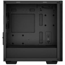 Корпус Deepcool CH370 черный без БП mATX 7x120mm 4x140mm 2xUSB3.0 audio bott PSU