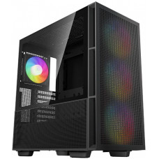 Корпус Deepcool CH560 черный без БП ATX 8x120mm 3x140mm 1xUSB3.0 audio bott PSU