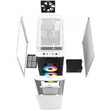 Корпус Deepcool CK560 WH белый без БП ATX 3x120mm 4x140mm 2xUSB3.0 audio bott PSU