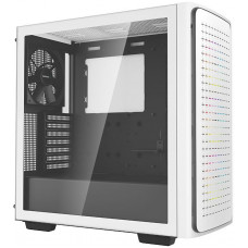Корпус Deepcool CK560 WH белый без БП ATX 3x120mm 4x140mm 2xUSB3.0 audio bott PSU