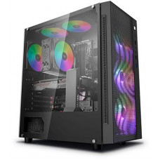 Корпус Deepcool Matrexx 55 Mesh ADD-RGB 4F черный без БП ATX 2x120mm 2x140mm 2xUSB2.0 1xUSB3.0 audio bott PSU