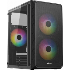 Корпус Formula Air Mesh G4 PLUS черный без БП mATX 1xUSB2.0 1xUSB3.1 audio