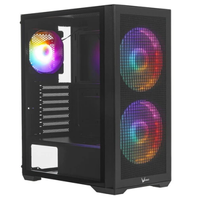 Корпус Formula Air Power G5 DUO черный без БП ATX 5x120mm 3x140mm 1xUSB3.0 audio bott PSU