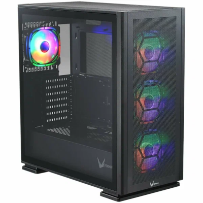 Корпус Formula Air Power G5 EX черный без БП ATX 5x120mm 3x140mm 2xUSB3.0 audio bott PSU