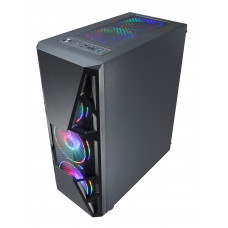 Корпус Formula CL-3303B RGB черный без БП ATX 6x120mm 2xUSB2.0 1xUSB3.0 audio bott PSU
