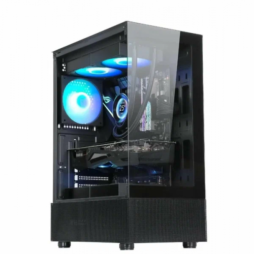 Корпус Formula Crystal Z1 черный без БП ATX 2xUSB2.0 1xUSB3.0 audio bott PSU