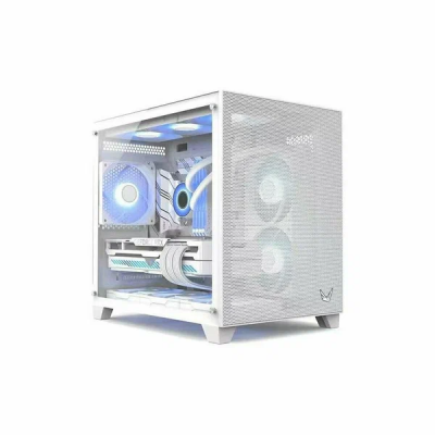 Корпус Formula Crystal Z5 TG белый без БП mATX 11x120mm 2xUSB2.0 1xUSB3.0 audio bott PSU