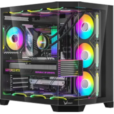 Корпус Formula Crystal Z6 Floe черный без БП ATX 2xUSB3.0 audio bott PSU