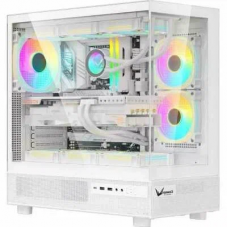 Корпус Formula Crystal Z8 COSMIC белый без БП ATX 3x120mm 5x140mm 1xUSB2.0 1xUSB3.0 1xUSB3.1 audio bott PSU