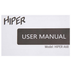 Корпус Hiper A68 черный без БП mATX 1x80mm 1x92mm 2xUSB2.0 1xUSB3.0 audio