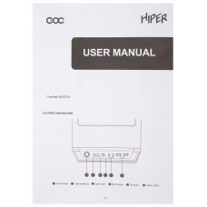 Корпус Hiper CC BG черный без БП ATX 2x120mm 2x140mm 2xUSB3.0 audio bott PSU