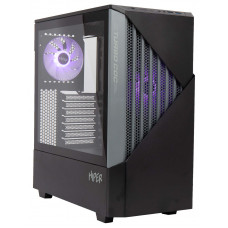Корпус Hiper CC BG черный без БП ATX 2x120mm 2x140mm 2xUSB3.0 audio bott PSU