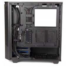 Корпус Hiper PB81 черный без БП ATX 4x120mm 2xUSB2.0 2xUSB3.0 audio bott PSU