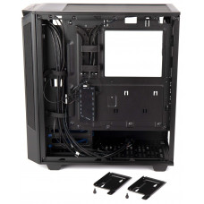 Корпус Hiper PB81 черный без БП ATX 4x120mm 2xUSB2.0 2xUSB3.0 audio bott PSU