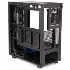 Корпус Hiper PB81 черный без БП ATX 4x120mm 2xUSB2.0 2xUSB3.0 audio bott PSU