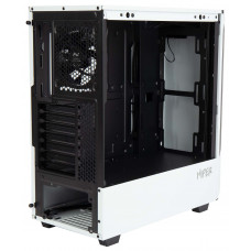 Корпус Hiper PW81 белый без БП ATX 4x120mm 2xUSB2.0 2xUSB3.0 audio bott PSU