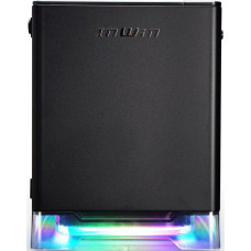 Корпус Inwin CF08A (A1PLUS) черный 650W miniITX 4x120mm 2xUSB3.0 audio